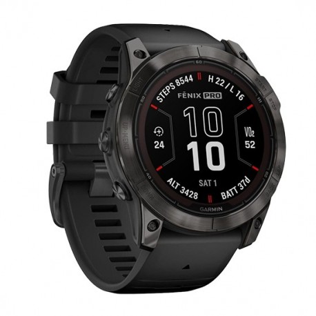 Watch Garmin Fenix 7X Pro Solar GPS 51mm Graphite Band - Carbon Grey Titan