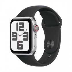 Watch Apple Watch SE2 (2024) GPS + Cellular 40mm Midnight Aluminum Case with Sport Band S/M - Midnight