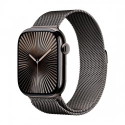 Watch Apple Watch Series 10 GPS + Cellular 46mm Slate Titanium Case with Milanese Loop M/L - Titanium