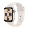 Watch Apple Watch SE2 (2024) GPS 40mm Starlight Aluminium Case with Sport Band S/M - Starlight