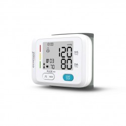 Ciśnieniomierz nadgarstkowy Ecomed by Medisana BW-83E do 2 użytkowników | obliczanie średniej | ekran 49 x 36 mm