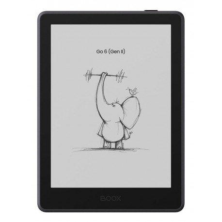 Czytnik E-booków Onyx Boox Go 6" Gen II 32GB Wi-Fi Czarny