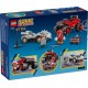 LEGO Sonic the Hedgehog 77118 - Silver w samochodzie kontra Knuckles w monster trucku