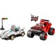 LEGO Sonic the Hedgehog 77118 - Silver w samochodzie kontra Knuckles w monster trucku