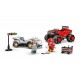 LEGO Sonic the Hedgehog 77118 - Silver w samochodzie kontra Knuckles w monster trucku