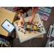 LEGO City 60466 - Żółty buldożer z ładowarką
