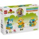 LEGO Duplo 10448 - 3w1 Zwierzątka na kółkach