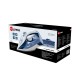 ELDOM ŻELAZKO PAROWE DA36 PRESS 2200W CERAMICZNA STOPA, ANTI-DRIP, SAMOOCZYSZCZANE STOPY,WYŻUT PARY 20G/MIN. UDERZENIE PARY,