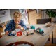 LEGO City 60509 - Portowy pociąg towarowy, dźwig i ciężarówka