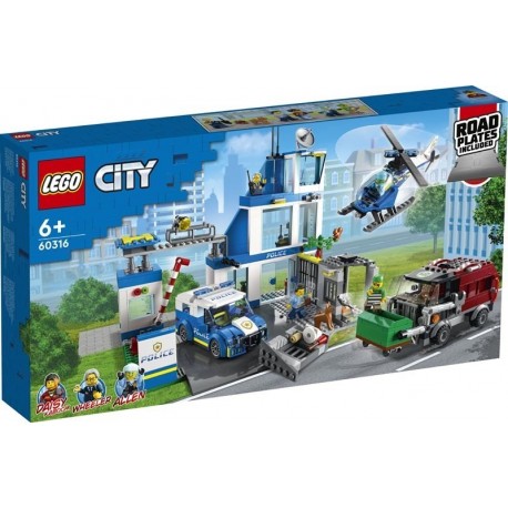 LEGO City 60316 - Posterunek policji