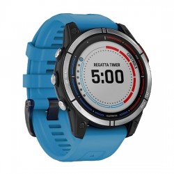 Watch Garmin Quatix 7 Standard Edition GPS 47mm Blue Band - Blue
