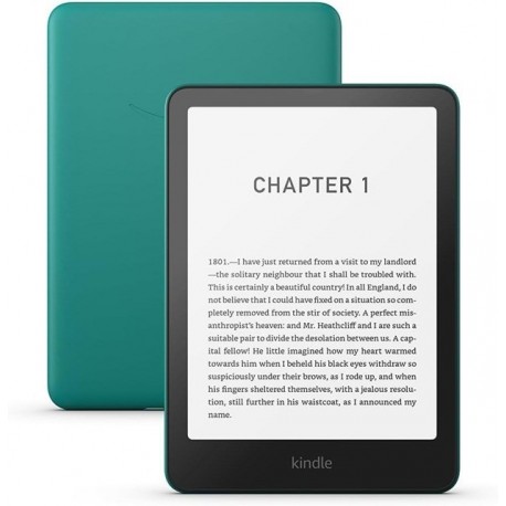 Ebook New Kindle Paperwhite (12th Generation) - 2024 release 7” glare-free 16GB Wi-Fi (Ad-supported) Jade