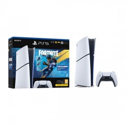 Sony PlayStation 5 Slim Digital Edition 825GB + Fortnite: Flowering Chaos - White