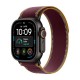 Watch Apple Watch Ultra 4 (2026) 5G 49mm Black Titanium Case with Trail Loop Burgundy - Titanium Black