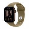 Watch Apple Watch Series 12 (2026) GPS 42mm Dark Bronze Aluminium Case with Olive Sport Band S/M - Dark Bronze