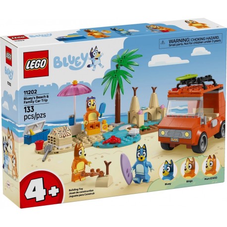 LEGO Blue 11202 - Blue i rodzinna wycieczka samochodem