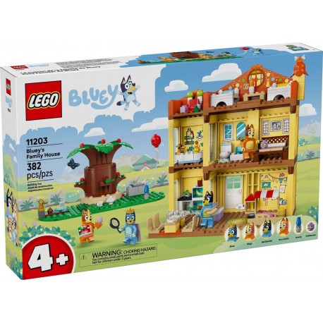 LEGO Bluey 11203 - Dom rodzinny Blue