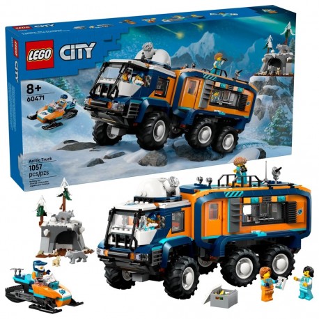 LEGO City 60471 - Ciężarówka z laboratorium arktycznej odkrywczyni