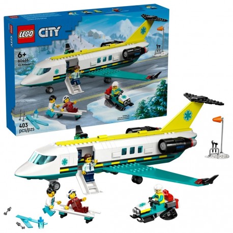 LEGO City 60465 - Samolot pogotowia ratunkowego