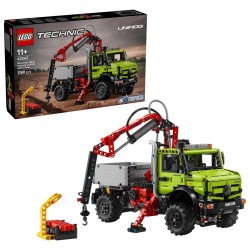 LEGO Technic 42242 - Mercedes-Benz Unimog U 5023 z dźwigiem